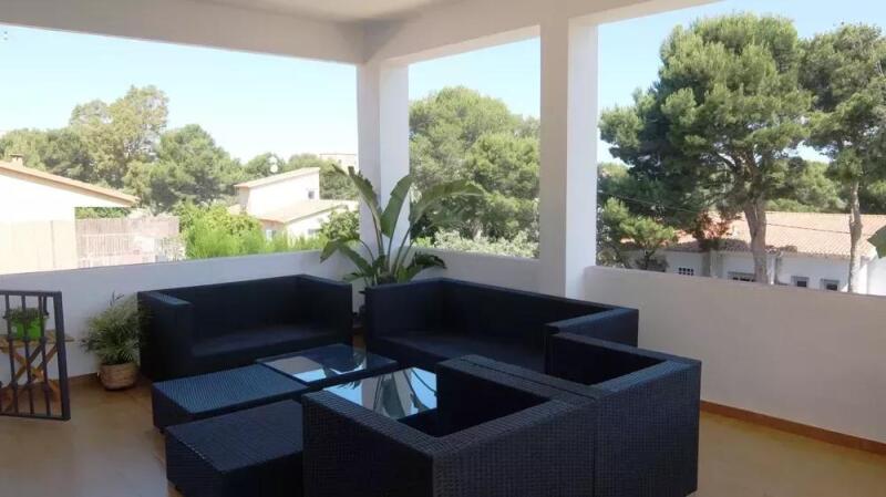 Denia Las Rotas Immobilie Terrasse