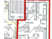 Objekt-Nr.: 10824 - vermietete 2-Zimmer-ETW im EG mit Wanne, Balkon …