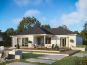 Winkelbungalow CU772 massiv schlüsselfertig Festpreisgarantie PV