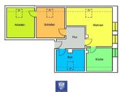 Himmlische Dachgeschosswohnung zum Wohlfühlen in herrlicher Umgebung!
