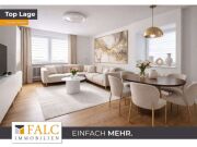 Zuhause mit Perspektive: 3-Zimmer-Wohnung mit Sonnenloggia & Gartenm…