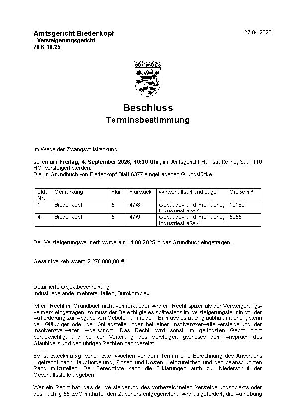 70 K 18/25