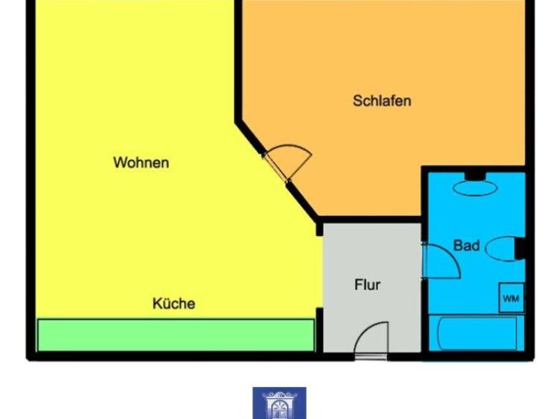 Erste eigene Wohnung in grüner Lage!