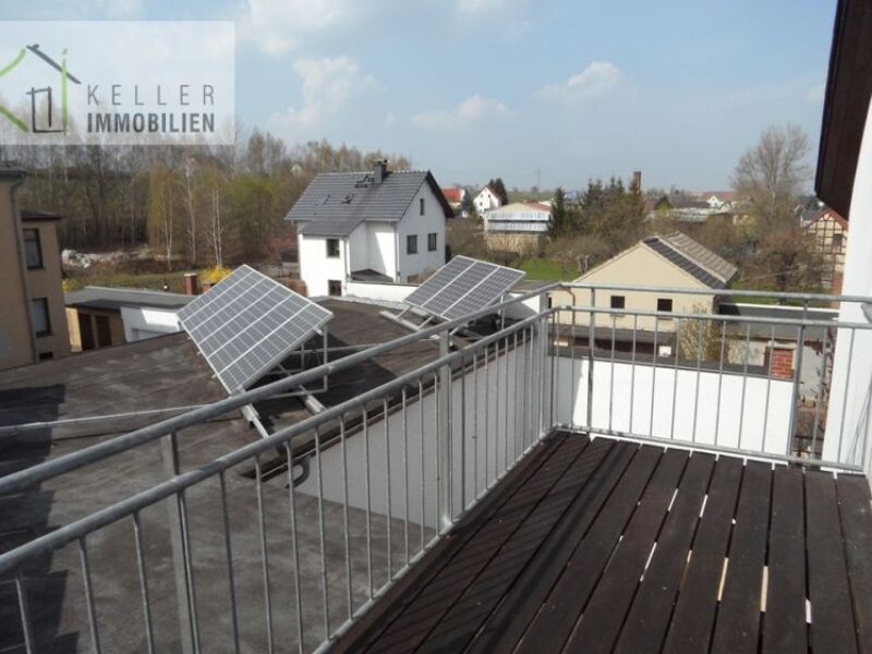 Langenhessen - 2-Raum-Dachgeschosswohnung mit großem Balkon, Tagesli…