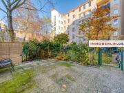 IMMOBERLIN.DE - Behagliche Altbauwohnung mit Gartenterrasse in ruhig…