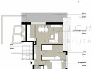 Moderne 3-Zimmer-Dachgeschosswohnung mit Balkon und Doppelparker in …