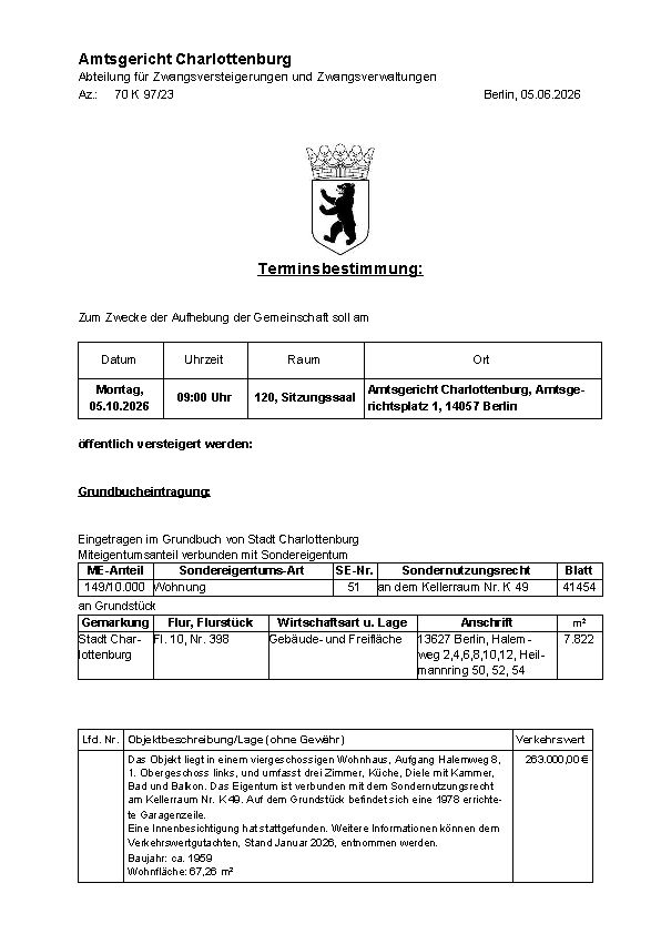 70 K 97/23