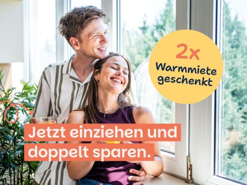 Warmmietfrei* starten ins Wohnvergnügen