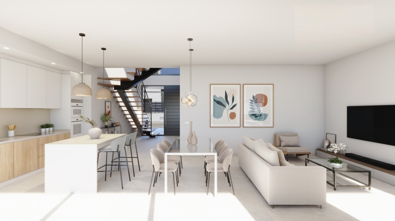 Living-dining room