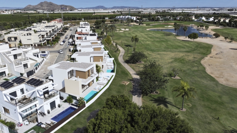 Aerial view and 12th fairway