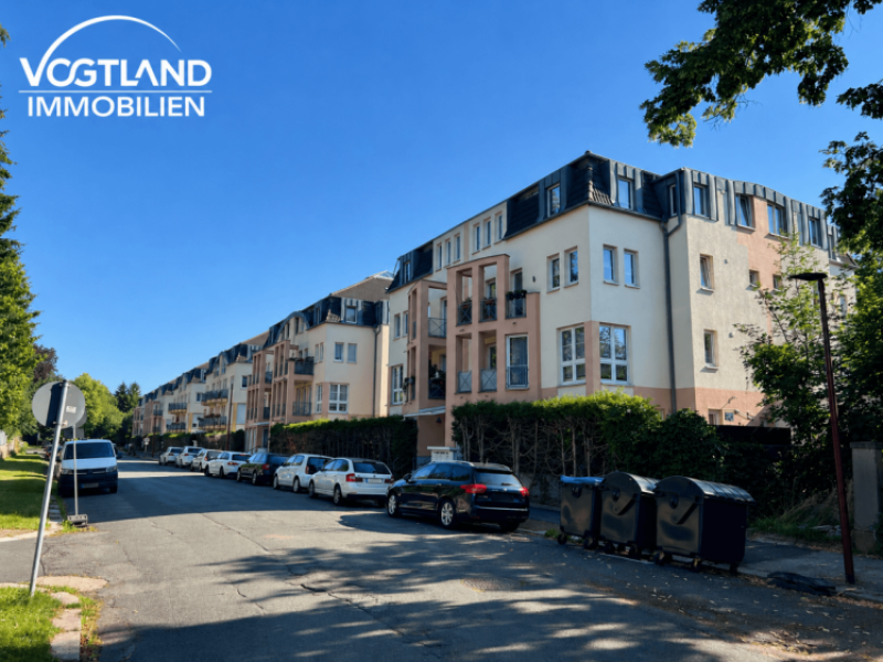 Attraktive 2-Raum-Wohnung mit Einbauküche und großer Terrasse in ruh…