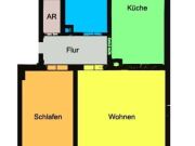 Bemerkenswerte Wohnung in ruhiger Seitenstraße!