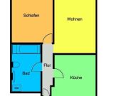 Ideale Wohnung mit Wohlfühlcharakter und großem Balkon!