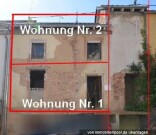 Zwei Wohnungen im Rohbauzustand