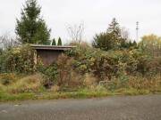 Gartenlaube mit Fertiggarage