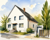 Zweifamilienhaus, Garage