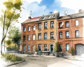 Einfamilienhaus, (Stadthaus)