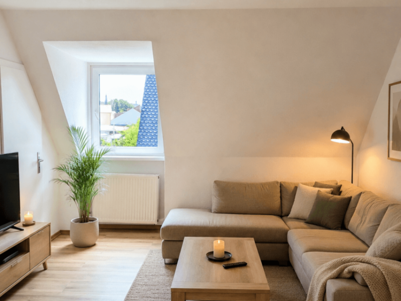 Charmante Dachgeschosswohnung in einer gepflegten Altstadtvilla mit …