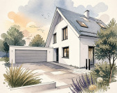 Garage, Einfamilienhaus