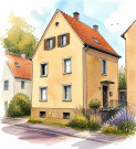 Zweifamilienhaus, Garage