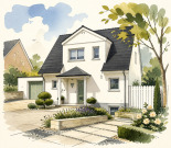 Garage, Einfamilienhaus
