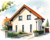 Zweifamilienhaus, Garage