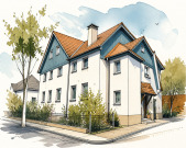 Garage, Einfamilienhaus, Doppelhaushälfte