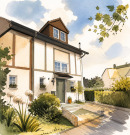 Einfamilienhaus, Doppelhaushälfte