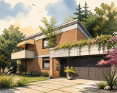 Garage, Einfamilienhaus, Einfamilienwohnhaus mit 2 Apartmentwohnung …