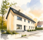 unbebautes Grundstück, Garage, Mehrfamilienhaus, zwei Garagen mit We…