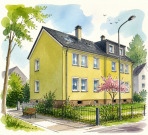 Mehrfamilienhaus, Garage