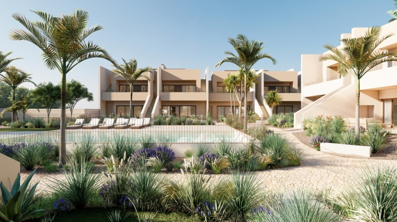 Gardens and pool