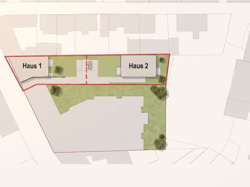 971 m² Grundstück in zentraler Lage von Walldorf mit Entwicklungspot…