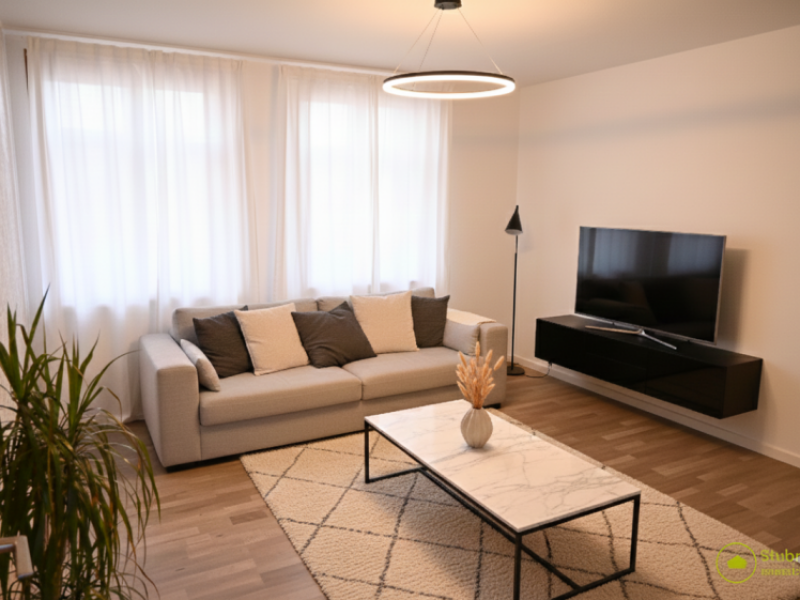 Licht, Weitblick und klare Raumstruktur – 3-Zimmer-Wohnung mit Loggi…