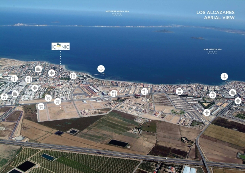 Iconic Penthouse_aerea-Los-Alcazares