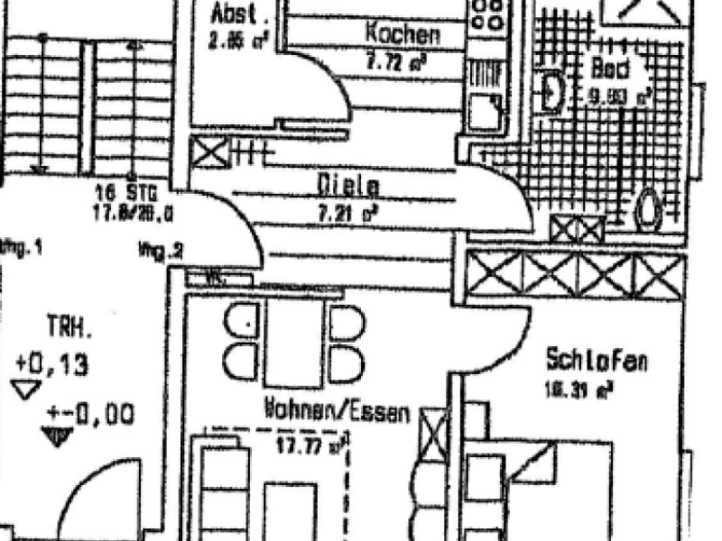Traumhafte 2-Zimmer-Wohnung mit Terrasse & EBK, 91085 Weisendorf