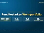 Renditestarkes Wohnportfolio in MV: Faktor 10 - über 10 % Ist-Rendit…