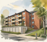 Kfz-Stellplatz, Eigentumswohnung (3 bis 4 Zimmer), (Tiefgarage)