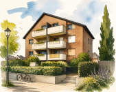 Kfz-Stellplatz, Eigentumswohnung (3 bis 4 Zimmer)
