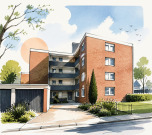 Garage, Eigentumswohnung (1 bis 2 Zimmer)