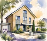 Garage, Einfamilienhaus, Einfamilienhausgrundstück mit zwei Einzelga…