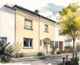Garage, Reihenhaus