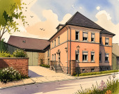 gewerblich genutztes Grundstück, Zweifamilienhaus, Kfz-Stellplatz, G…