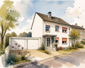 Zweifamilienhaus, Garage
