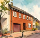 Einfamilienhaus, Reihenhaus