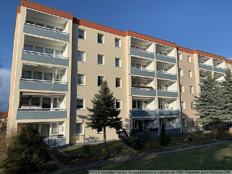 Blick Wohnblock