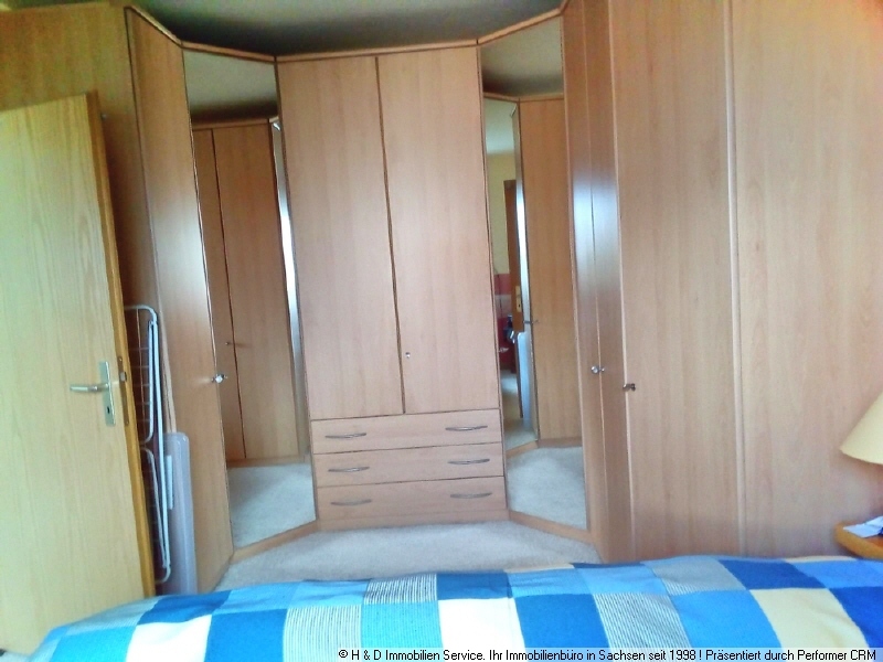 Blick Schlafzimmer