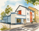 unbebautes Grundstück, Garage, Gewerbeeinheit (z.B. Laden, Büro), Me…