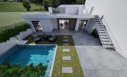 Ebenerdige Villa mit privatem Pool